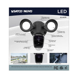Bullet Security Light 3000K With Camera in Black Finish_2