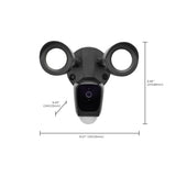 Bullet Security Light 3000K With Camera in Black Finish_5