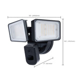 Rect Security With Camera in Black Finish_3