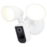 Bullet Security Light CCT Selectable With Camera in White Finish