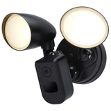 Bullet Security Light CCT Selectable With Camera in Black Finish