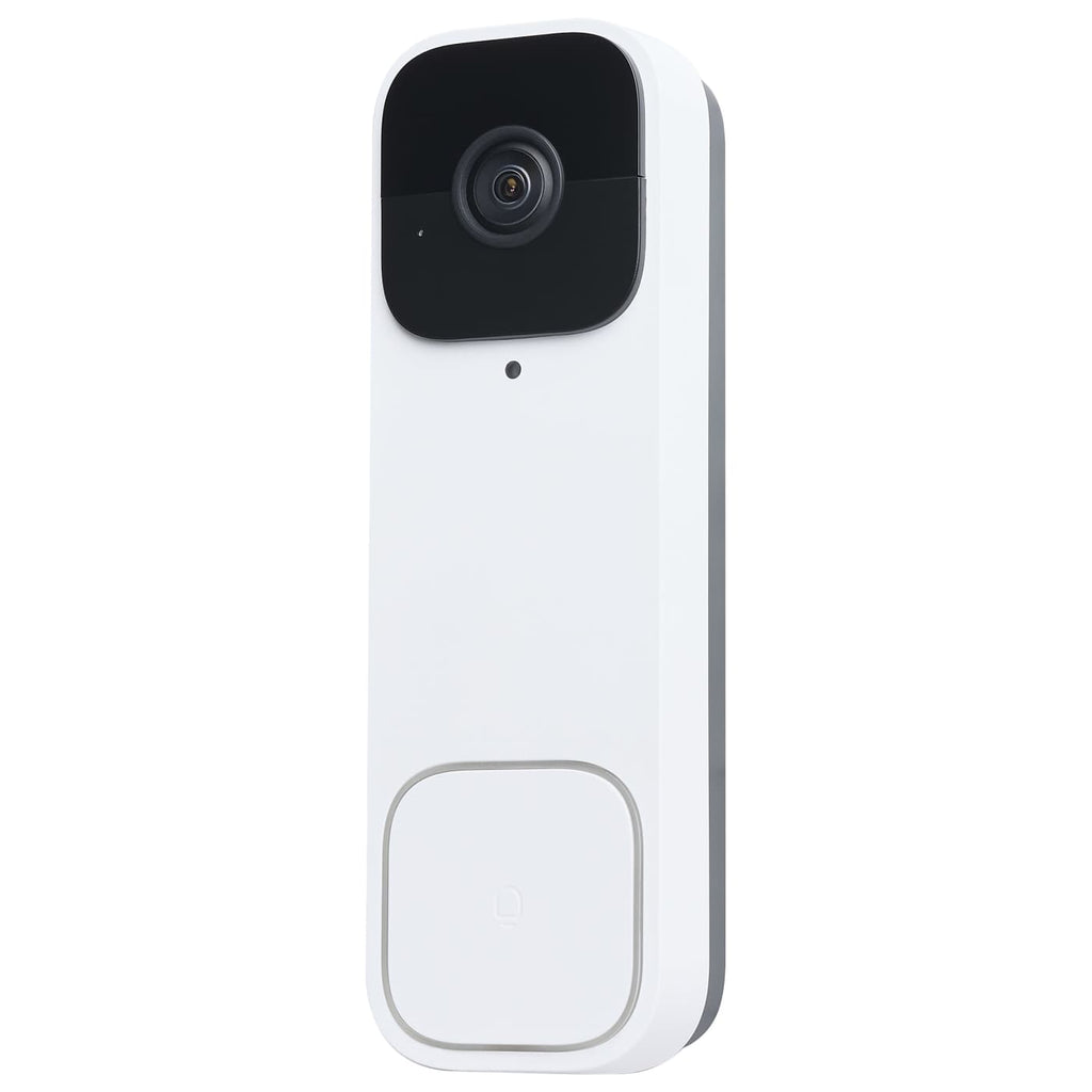 Smart Doorbell Security Camera in White Finish