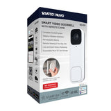 Smart Doorbell Security Camera in White Finish_1