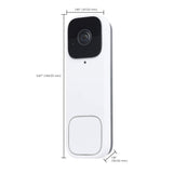 Smart Doorbell Security Camera in White Finish_3