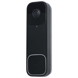 Smart Doorbell Security Camera in Black Finish