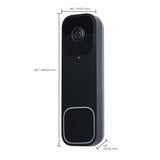 Smart Doorbell Security Camera in Black Finish_3