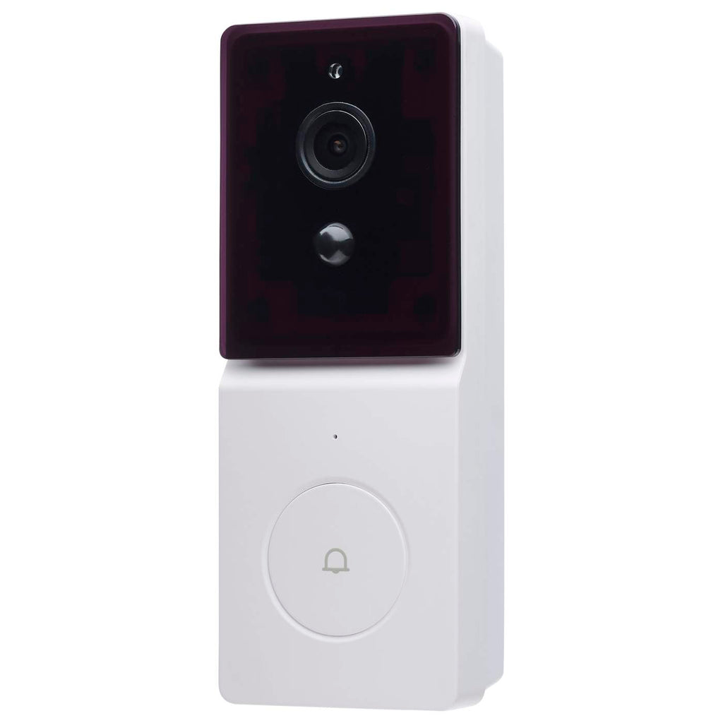 Doorbell With Camera in White Finish