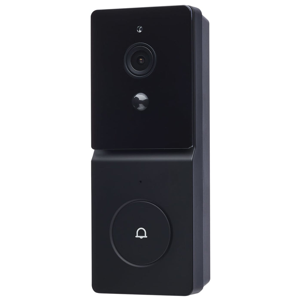 Doorbell With Camera in Black Finish