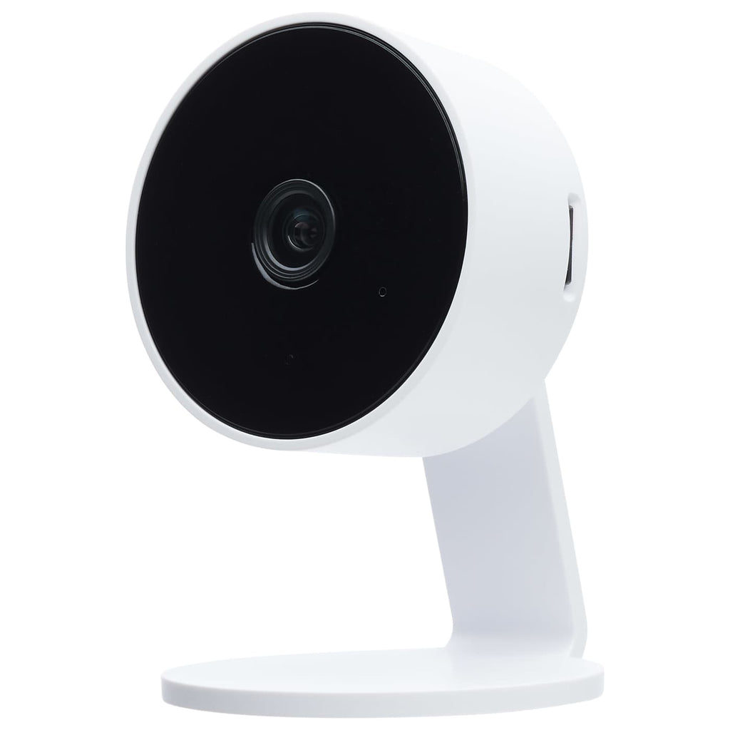 Indoor With Camera in White Finish