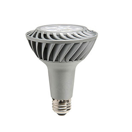 GE 12w PAR30 LED Dimmable Narrow Flood Energy Smart Soft White 3000K Light Bulb