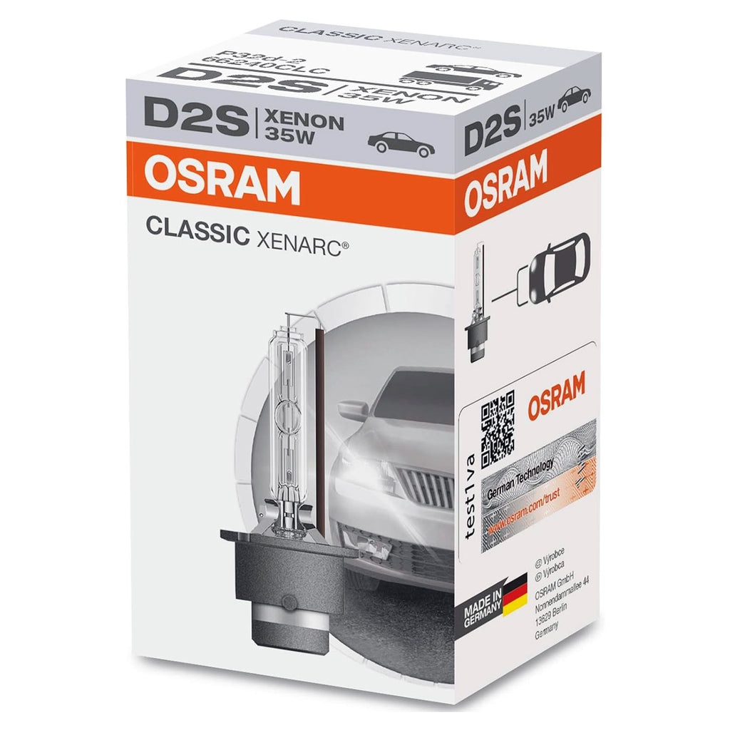 OSRAM XENARC ORIGINAL D2S HID Xenon Lamp 66240 35W 