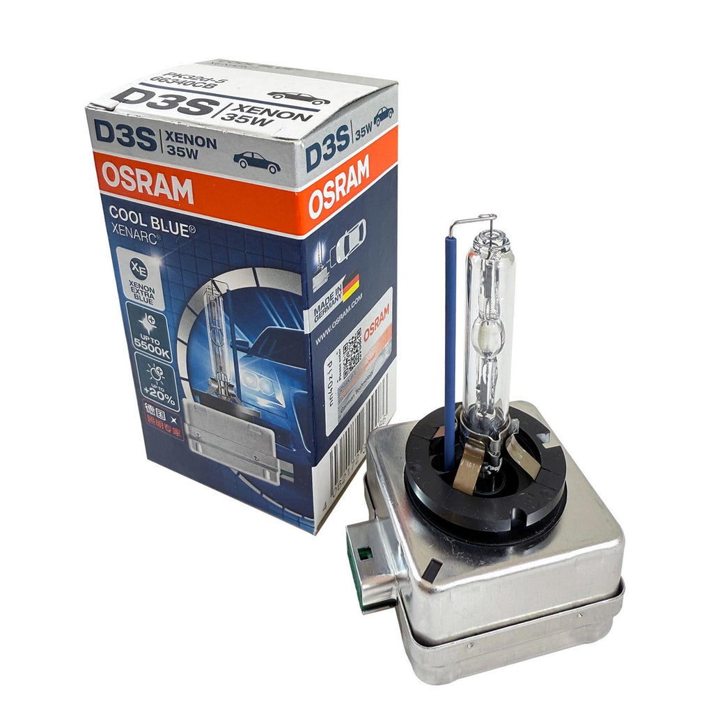 Osram D3S - 66340 - Cool Blue 5500K Xenarc 35W HID Automotive Bulb