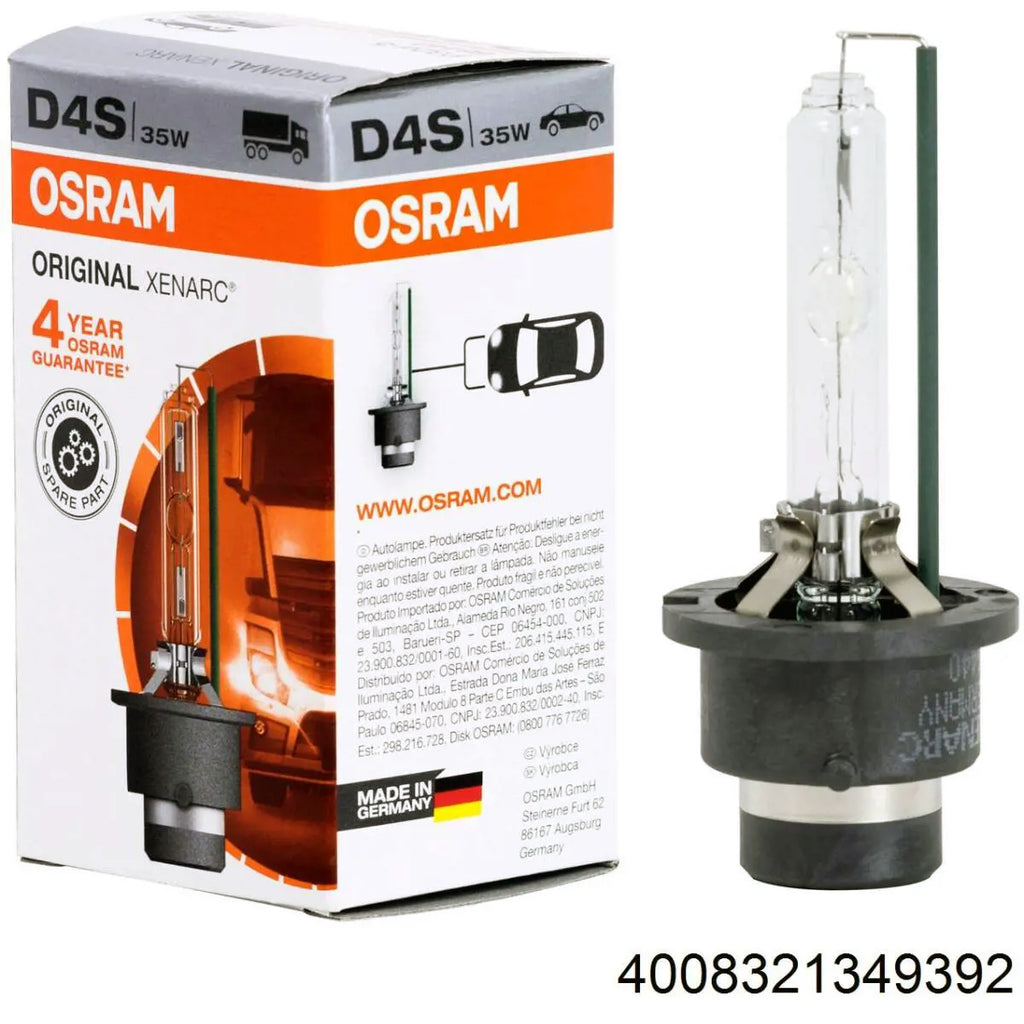 Osram D4S - 66440 - Original Xenarc 35W HID Automotive Bulb – BulbAmerica