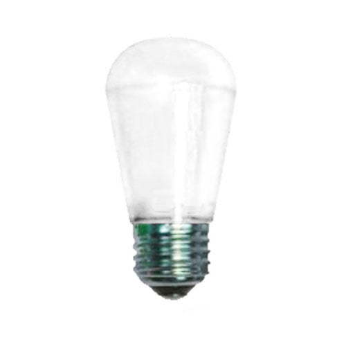 Sylvania 1W 120V S14 LED bulb with White transparent cover