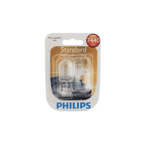 Philips  7440 - 25w Standard Clear Automotive Light - 2 Bulbs / Pack