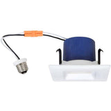 Sylvania 4in 9w 4000K Square LED Downlight Recessed - Dimmable - 50w equiv