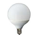 Ge 2w 120v 2900k Globe G16.5 White LED Light Bulb