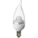 Ge 2w 120v 2900k Clear E12 Flame Candelabra LED Light Bulb