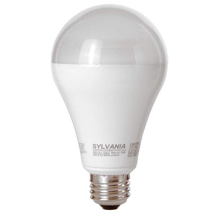 A-Shape Dimmable LED 19w A21 Soft White Sylvania Ultra LED Bulb - 100w equiv.