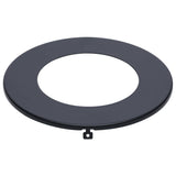 4-in Downlight Trim Acc Starfish Wafer Flat Round Black Finish