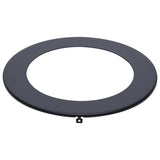 6-in Downlight Trim Acc Starfish Wafer Flat Round Black Finish