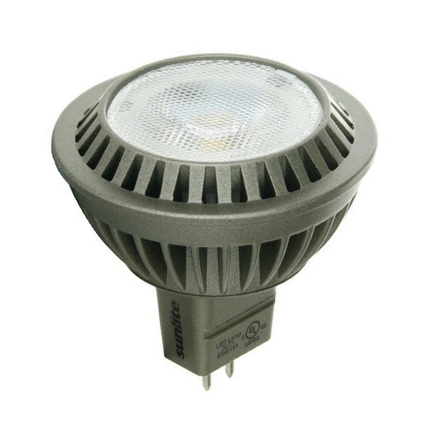 SUNLITE 6.5W 12V GU5.3 MR16 Dimmable LED Light Bulb