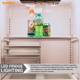 Sunlite 5.5w 120v LED A15 Refrigerator E26 Base 4000K Frosted Bulb - 40W Equiv_1