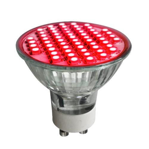 SUNLITE 2.8w 120v MR16 60LED Red GU10 LED Light Bulb