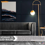 3Pk - Sunlite 6w LED A19 Non-Dimmable 3000K Warm White Bulb - 40w Equiv_1