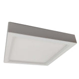 5-in 10w Square LED Mini Panel Flush Mount CCT Tunable 600Lm 120v - 50w equiv