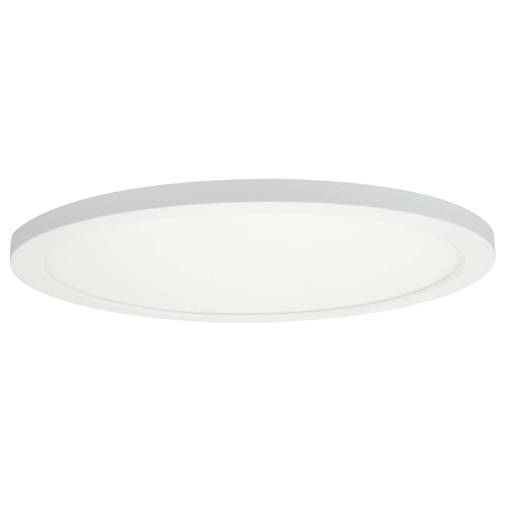 Sunlite 12-in 22w LED Round Mini Panel CCT Selectable Fixture - 150w equiv
