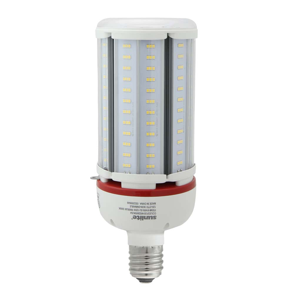 Sunlite 120w LED G4 Corncob Bulb 120-277v E39 Mogul Base 5000K Bulb - 600w Equiv