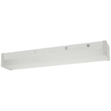 Sunlite 24-in LED Strip Fixture CCT Wattage Lumens Selectable Dimmable 120-277