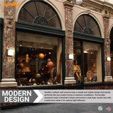 Sunlite 12w LED Square Modern Outdoor Light Fixture CCT Selectable - 60w equiv_2