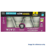 FEIT 15W 120V R30 Compact Fluorescent Frosted Light Bulb (4 pack) - BulbAmerica