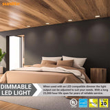 Sunlite 15w LED PAR38 Long Neck E26 Dimmable 3000K Spot Bulb - 100W Equiv_1