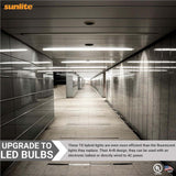 25Pk - Sunlite 12.5w 4-FT LED T8 Glass Tube Bulb CCT Tunable G13 Base 120-277V_1