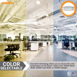 25Pk - Sunlite 12.5w 4-FT LED T8 Glass Tube Bulb CCT Tunable G13 Base 120-277V_2