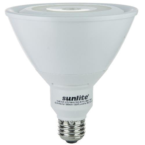 Sunlite 19w PAR38 Warm White Dimmable LED Waterproof Flood Light Bulb