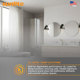 Sunlite A19 11w LED Light Bulb GU24 base CCT Selectable Dimmable - 75W Equiv_3