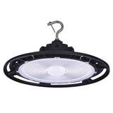 Sunlite UFO High Bay Dimmable Selectable CCT and Wattage With Black Finish