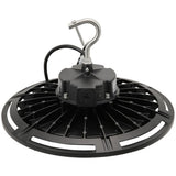 Sunlite UFO High Bay Dimmable Selectable CCT and Wattage With Black Finish - BulbAmerica