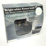 Philips 9005 - Crystal Vision Ultra Bright Halogen High Beam Headlight - 2 Pack