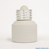 Satco E131 E26 Ceramic E26 Medium Base 1inch porcelain socket extender - BulbAmerica