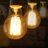 Antique 40W A19 Vintage Victorian Style 120v Incandescent Light Bulb - BulbAmerica