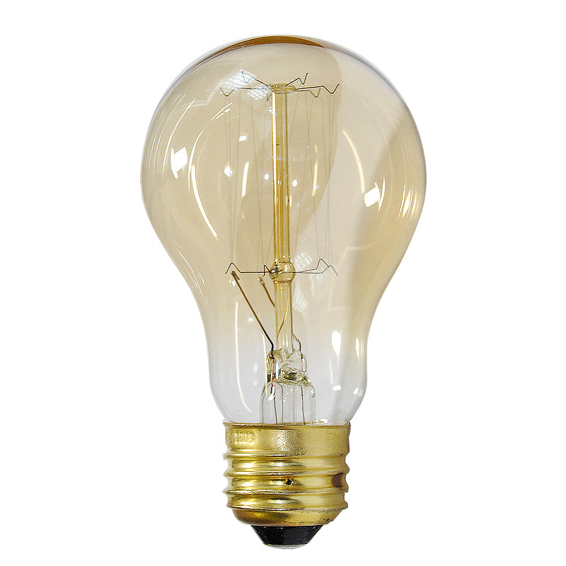 Antique 40W A19 Vintage Victorian Style 120v Incandescent Light Bulb