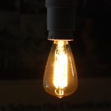 Antique 40w Vintage ST15 Edison Sylte 120v Candelabra Base Light Bulb - BulbAmerica