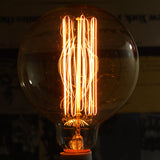Antique 60w Globe G40 Vintage Style 120v Incandescent Light Bulb - BulbAmerica