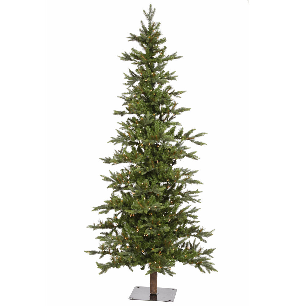 Vickerman 6Ft. Green 708 Tips Christmas Tree 250 Clear Dura-Lit