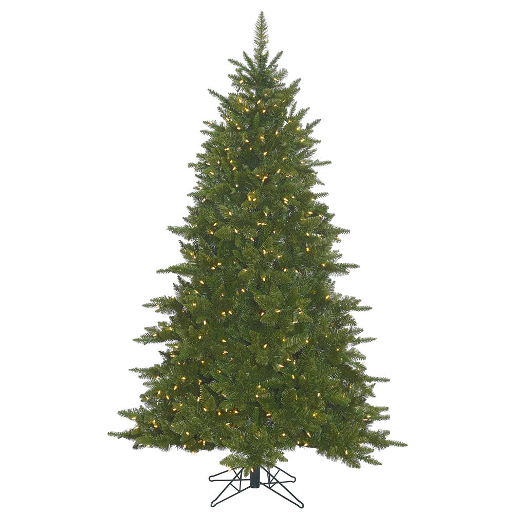 65Ft. Durango Spruce Christmas tree 1270 PVC tips 600 warm white LED lights